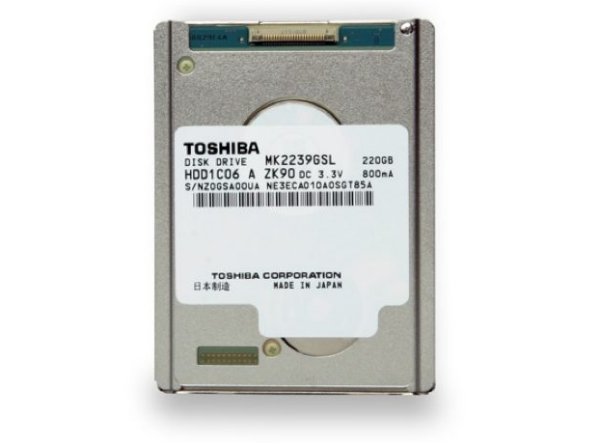 1,8-Zoll-Festplatte mit 220 GByte (Bild: Toshiba)