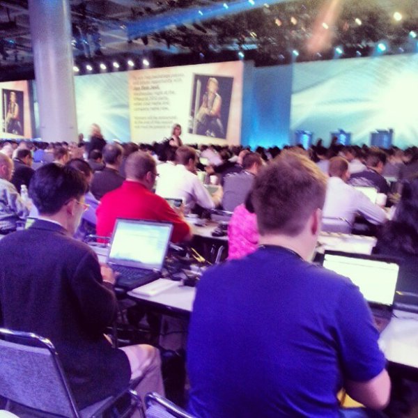 Impression von der Vmworld 2012 (Bild: Vmware)