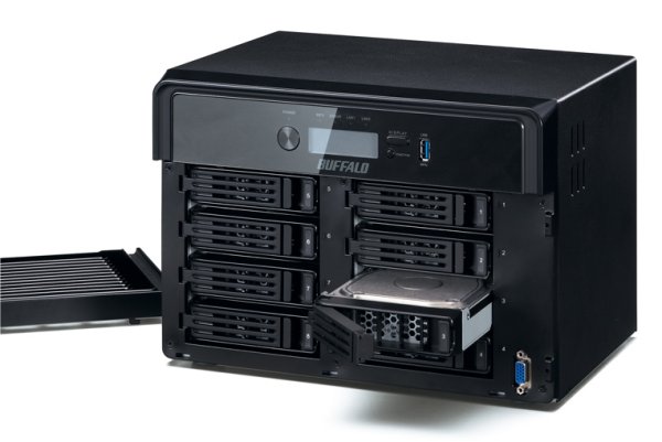 8-bay-NAS-System »TeraStation 5800« (Bild: Buffalo)