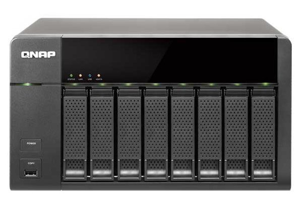 8-Bay-NAS-System TS-869L (Bild: Qnap)