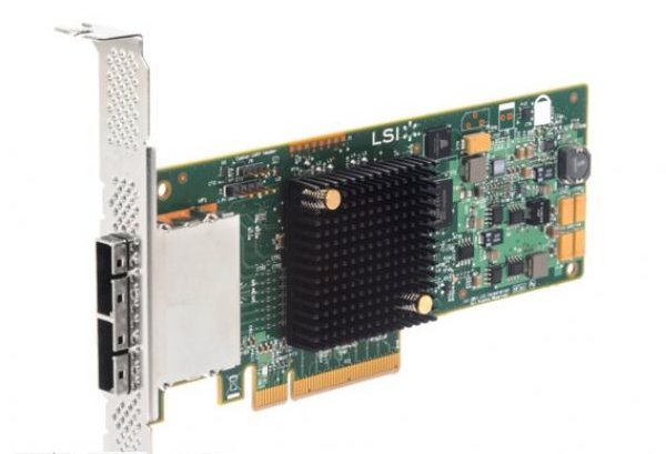 SAS-Expander-Board mit 12-Gbit/s-Technologie (Bild: LSI)