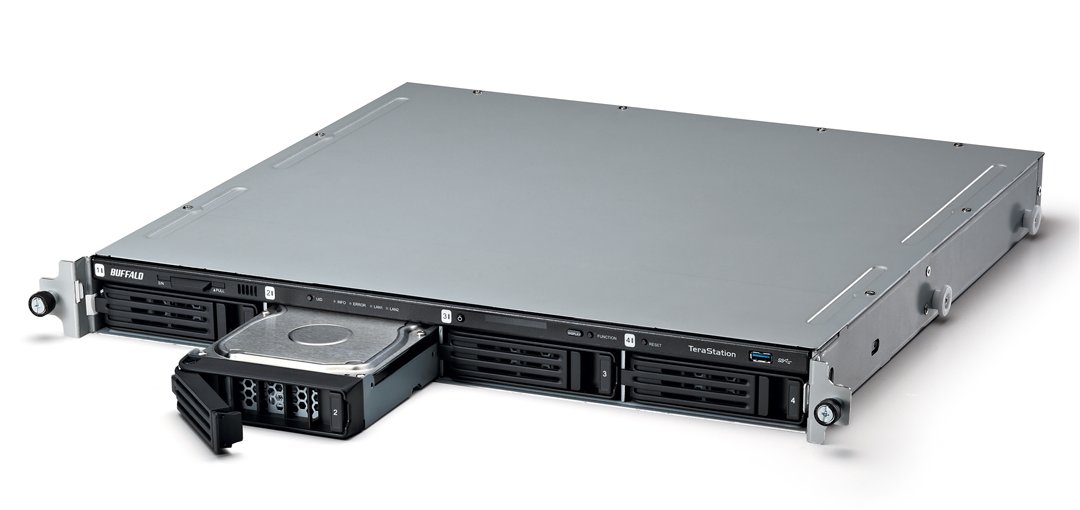 »TeraStation WS5400R«-NAS basiert auf »Windows Storage Server 2012« (Bild: Buffalo Technology)