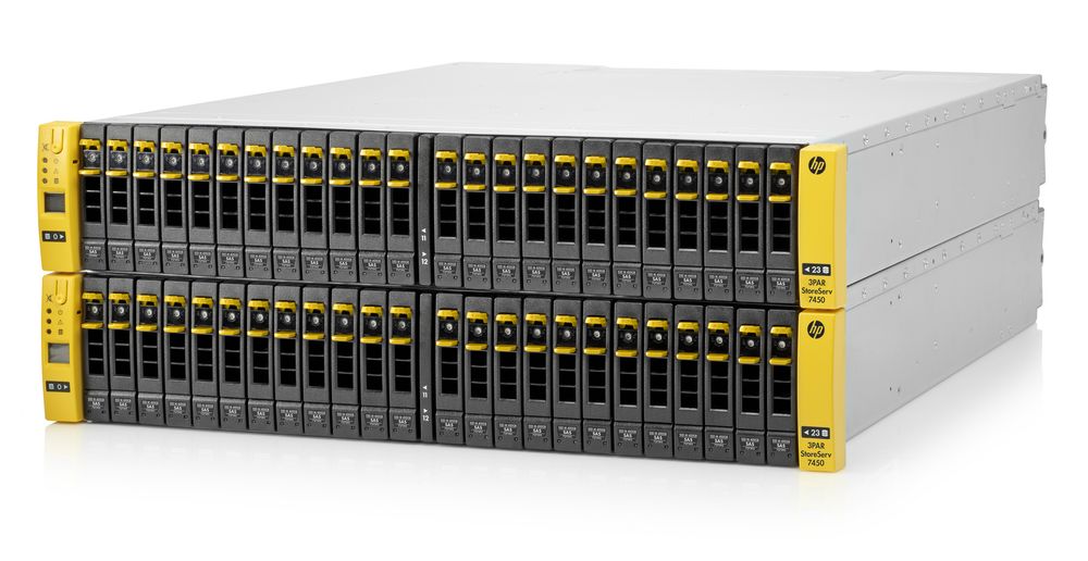 All-Flash-Array »3PAR StoreServ 7450« (Bild: HP)