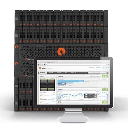 Flasharray-400-Serie basiert auf MLC-Chips (Bild: Purestorage)