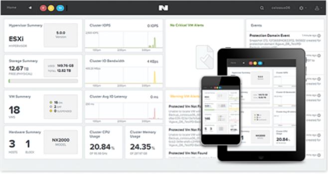 Prism-Oberfläche geeignet für jedes Gerät (Bild: Nutanix)