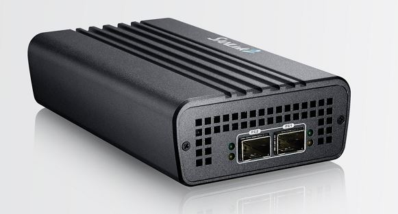 Fibre-Channel-to-Thunderbolt2-Adapter SANLink2 (Bild: Promise)