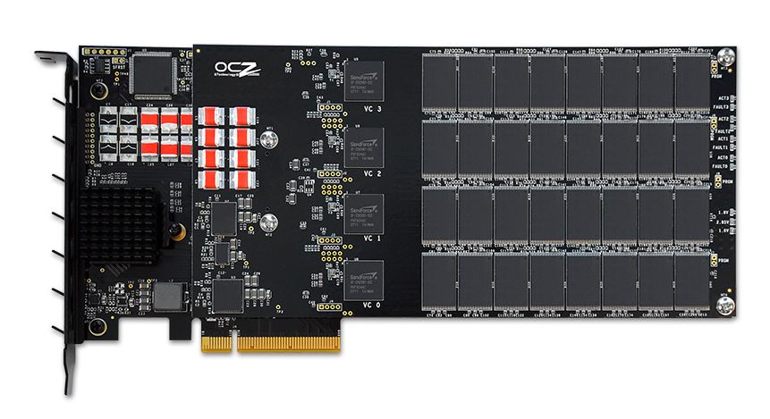 Einstieg von OCZ ins Enterprise-Flash-Segment – hier die PCIe-Karte »Z-Drive R4« – gelang nicht schnell genug (Bild: OCZ Technology)