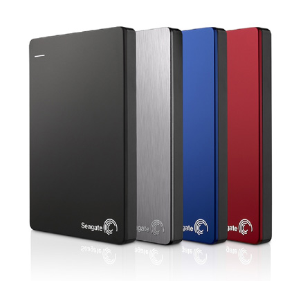 »Backup Plus Slim«: dünne 2,5-Zoll-Festplatte mit WLAN (Bild: Seagate)