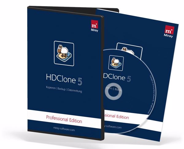 »HDClone 5« kommt in ca. zwei Wochen (Bild: Miray Software)