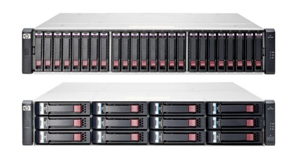 Versionen des SAN-Systems »HP MSA 1040 Storage« (Bild: HP)