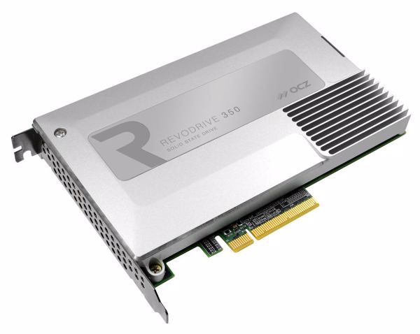 Von 240 bis 960 GByte: PCIe-SSD »RevoDrive 350« (Bild: OCZ Storage Solutions)