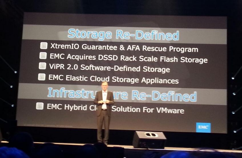 Viele Ankündigungen auf der »EMC World 2014« (Bild: EMC)