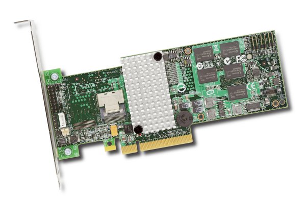 LSI »MegaRAID SAS 9260CV-4i« mit vier internen Ports