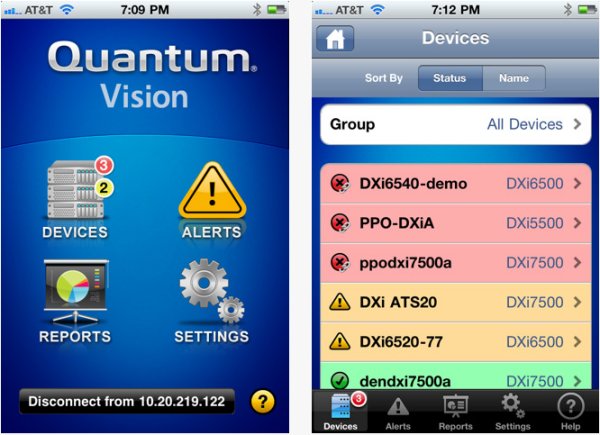 Quantum »Vision App« für iPhone