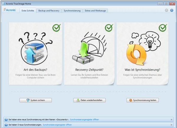 Acronis »True Image Home 2012«