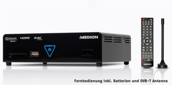 Full-HD-Mediaplayer Medion »Life E85024« (Bild: Aldi Nord)