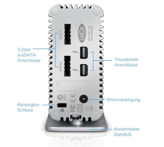 Lacie »eSATA Hub Thunderbolt Series«