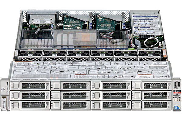 Das Einstiegssytem »Sun ZFS Storage 7120« (Bild: Oracle)