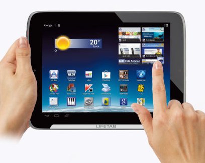 Tablet-PC »Medion Lifetab S9512« (Bild: Aldi Nord)