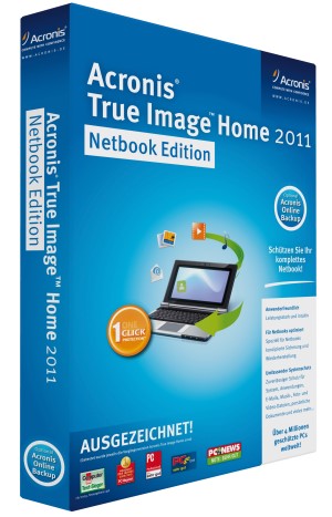 Acronis »True Image Home 2011 für Netbooks«