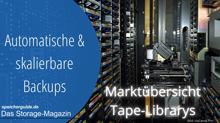 Marktübersicht Tape-Librarys