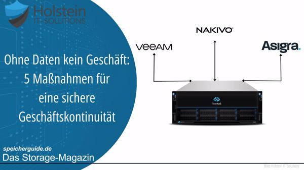 Ohne Daten kein Geschäft: 5 Maßnahmen für eine sichere Geschäftskontinuität