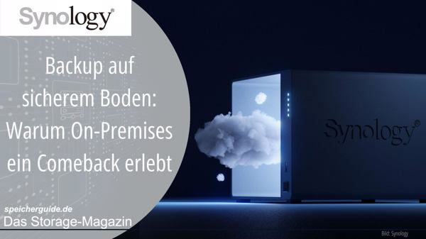 Backup auf sicherem Boden: Warum On-Premises ein Comeback erlebt