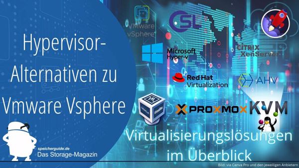 Hypervisor-Alternativen zu Vmware Vsphere