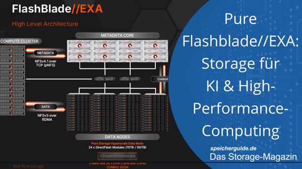 Pure Flashblade//EXA: Storage für KI & High-Performance-Computing