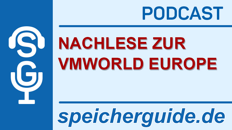 speicherguide.de-Podcast zur Vmworld Europe