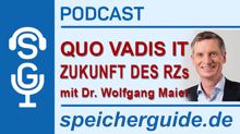 Podcast: Quo vadis IT? – Zukunft des RZs mit Dr. Wolfgang Maier