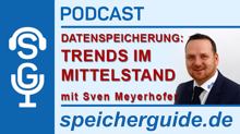 Podcast: Datenspeicherungs-Trends im Mittelstand