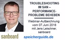 Webinar: Troubleshooting im SAN – Performance-Engpässe beheben