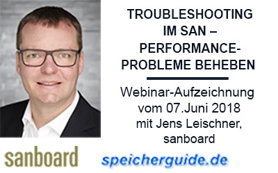 Webinar-Aufzeichnung: Troubleshooting im SAN – Performance-Engpässe beheben