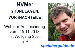 Webinar-Aufzeichnung: NVMe: Einsatzzweck und Vor-/Nachteile