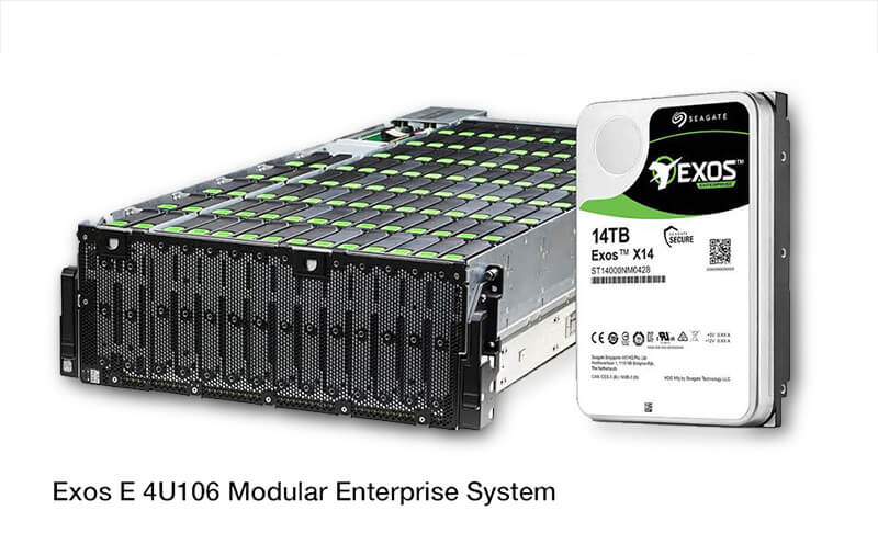 Modulare Enterprise-Speicher von Seagate (Bild: Seagate).