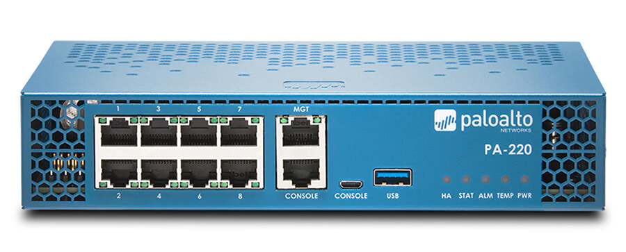 Small-Form-Faktor mit 580 Mpbs Durchsatz: PA-220 (Bild: Palo Alto Networks)