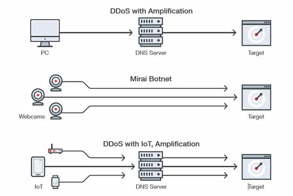 IoT-Botnets können DDoS-Angriffe verstärken und größeren Schaden anrichten (Bild: Trend Micro)