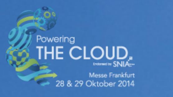 Logo »Powering the Cloud« (Bild: CloserStill Media)