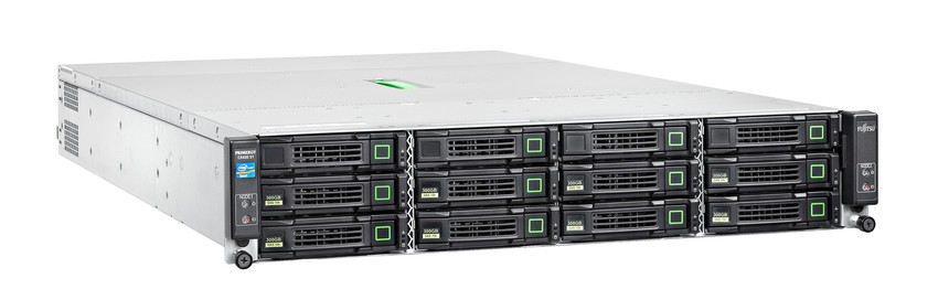 CX420-Dual-Node-Cluster ist als Rackmount-Version verfügbar (Bild: Fujitsu)