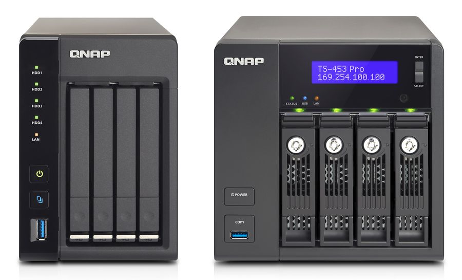 Neue NAS-Serie teilweise mit 3,5- oder 2,5-Zoll-Festplatten bestückbar (Bild: Qnap)