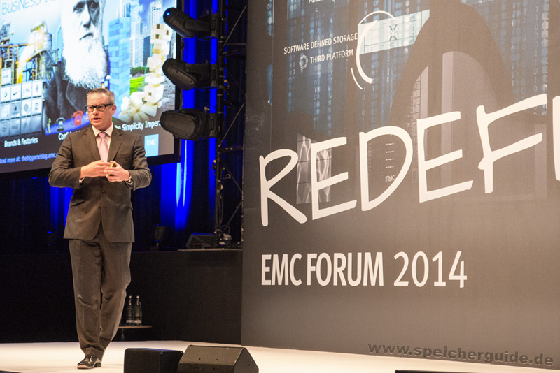 Keynote IT Redefine von Adrian McDonald, President EMEA, EMC Corporation.