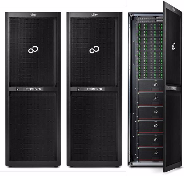 »ETERNUS CD10000« kombiniert das Cluster-Dateisystem »Ceph« mit Fujitsus Storage-Management-Funktionen (Bild: Fujitsu)