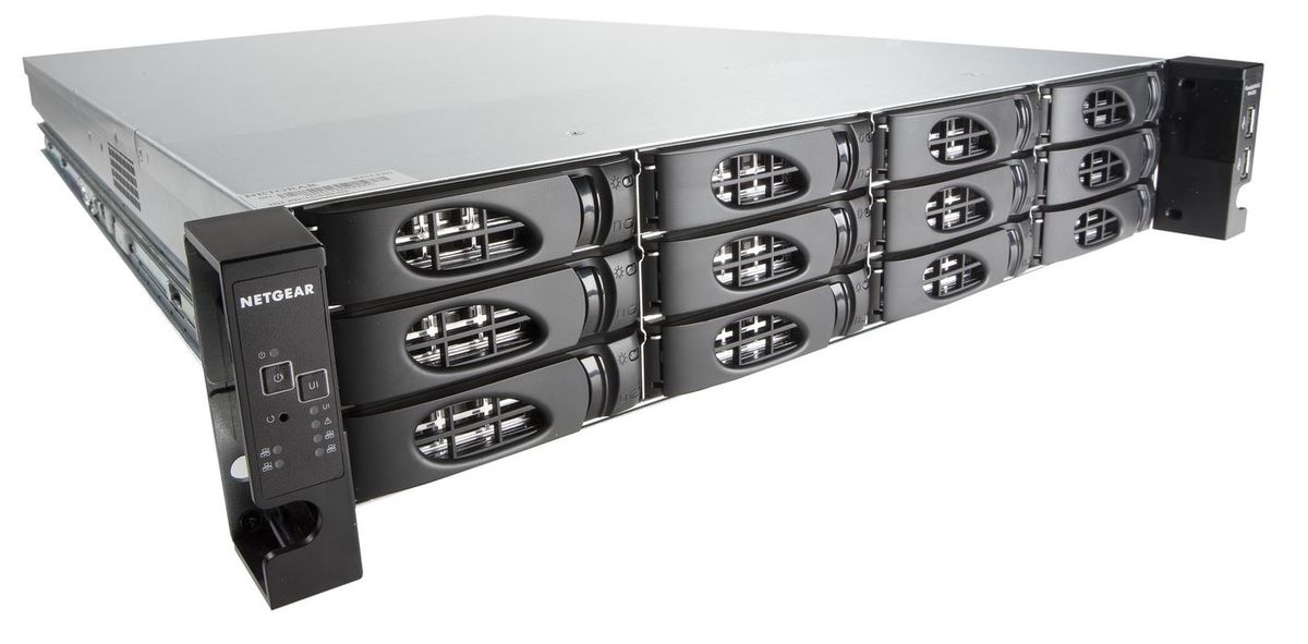 12-Bay-Rackmount-NAS-System »ReadyNAS 4220« (Bild: Netgear)