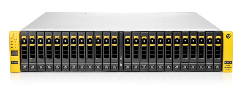 »3PAR StoreServ 7440c«-Converged-Flash-Array schafft bis zu 3,5 PByte (Bild: HP)