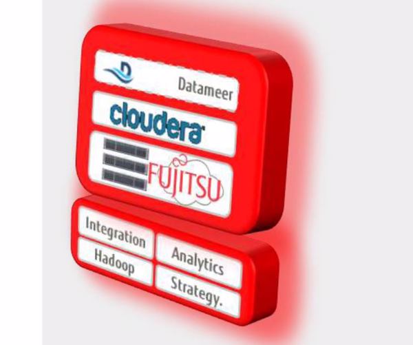 Die Architektur der Komplettlösung »Primeflex for Hadoop« (Bild: Fujitsu)