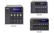 Qnap: TVS-x71-NAS-Serie bringt bis zu 130.000 IOPS mit Intel-CPU