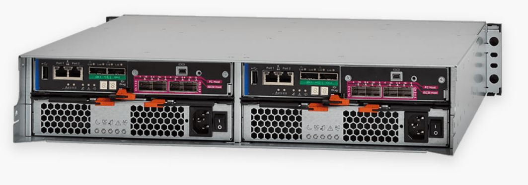 Rückseite des All-Flash-Array EF560 Platz (Bild: Netapp)