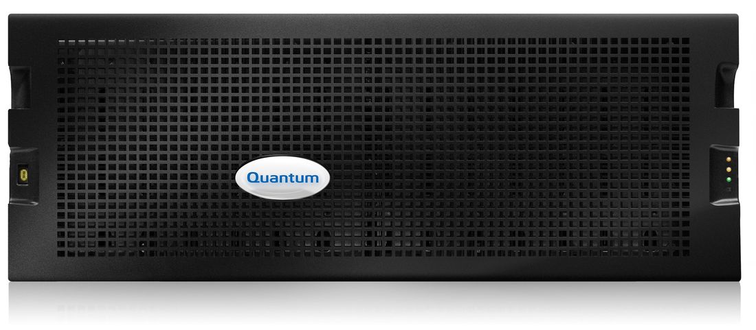 336 TByte Bruttokapazität im 4U-Rack: Disk-Array »StorNext QXS-5600« (Bild: Quantum)