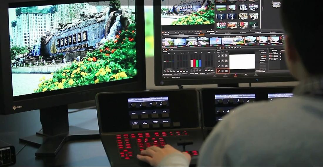 4K-Workflows im National Animation Industry Park (NAIP) in Tianjin, China (Bild: Quantum)